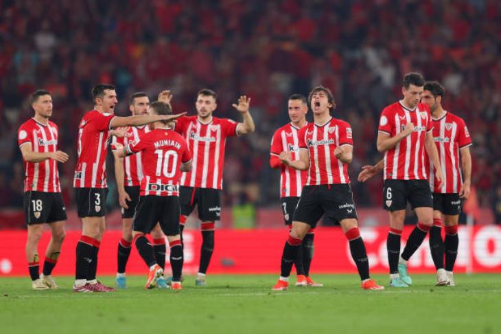 ركلات الحظ أنهت عقدة استمرت 40 عاما.. بلباو يتوج بكأس ملك إسبانيا أمام مايوركا